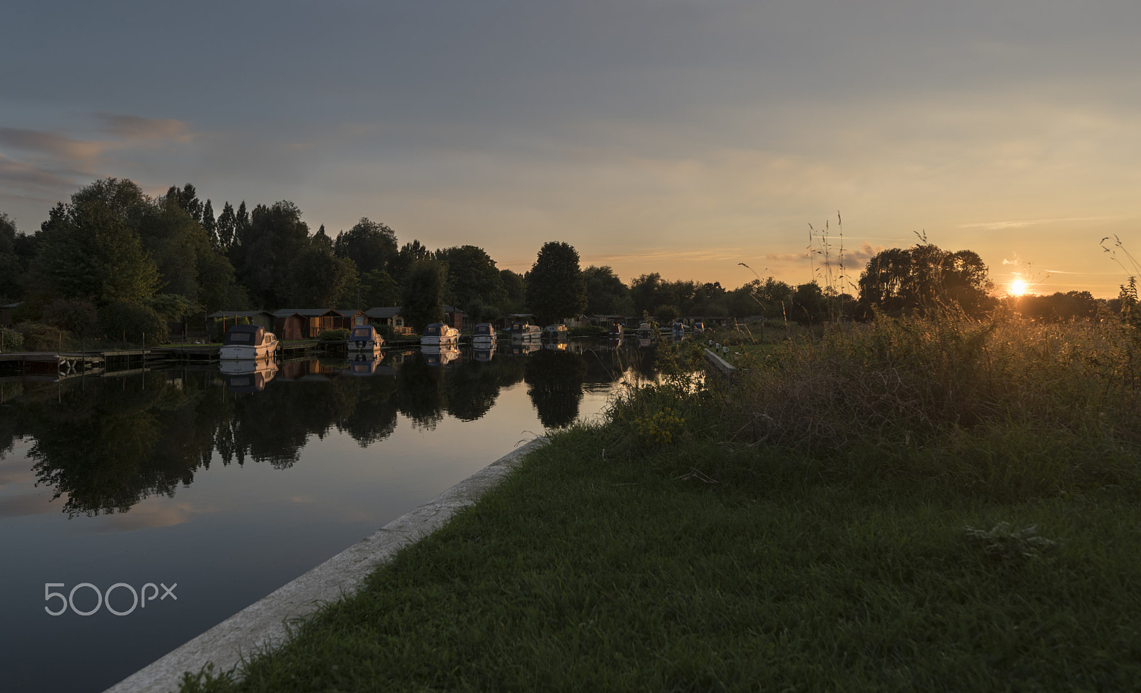 Tamron SP 15-30mm F2.8 Di VC USD sample photo. River nene sunset photography