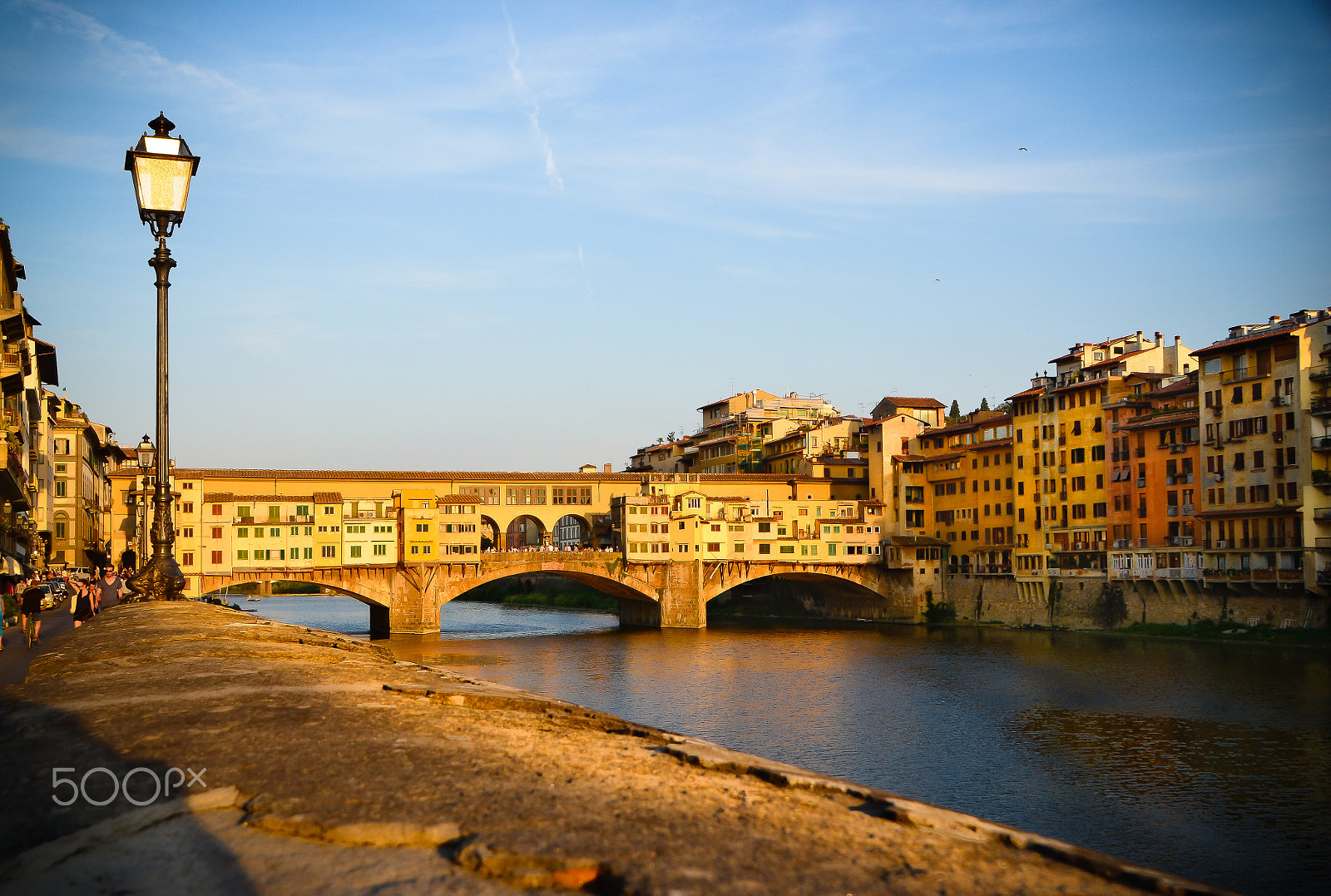 Nikon D5100 + Nikon PC-E Nikkor 24mm F3.5D ED Tilt-Shift sample photo. Ponte vecchio photography