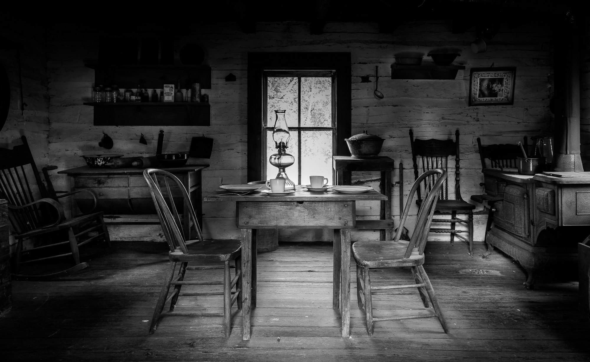 Canon EOS 5D sample photo. Settler's cabin #1 photography