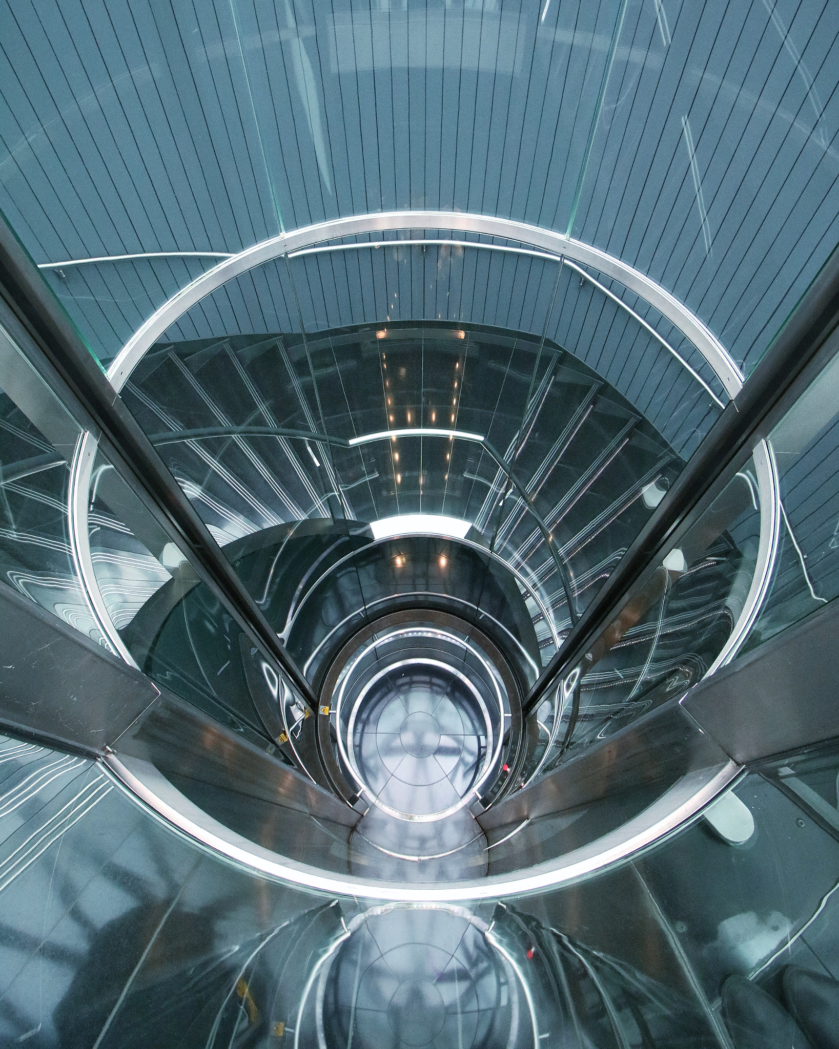 Canon EOS M3 sample photo. Spiral at the gherkin  photography