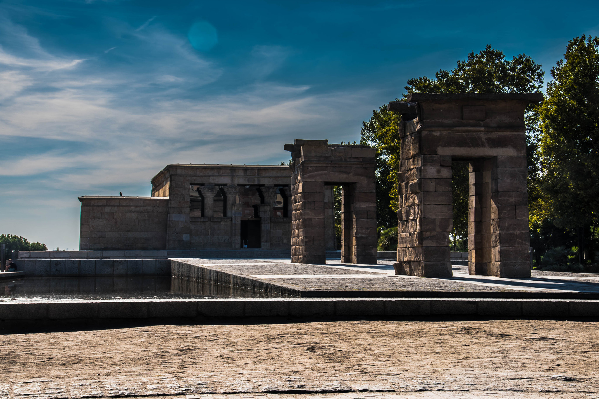 Nikon D750 + Sigma 18-200mm F3.5-6.3 II DC OS HSM sample photo. Debod ii photography