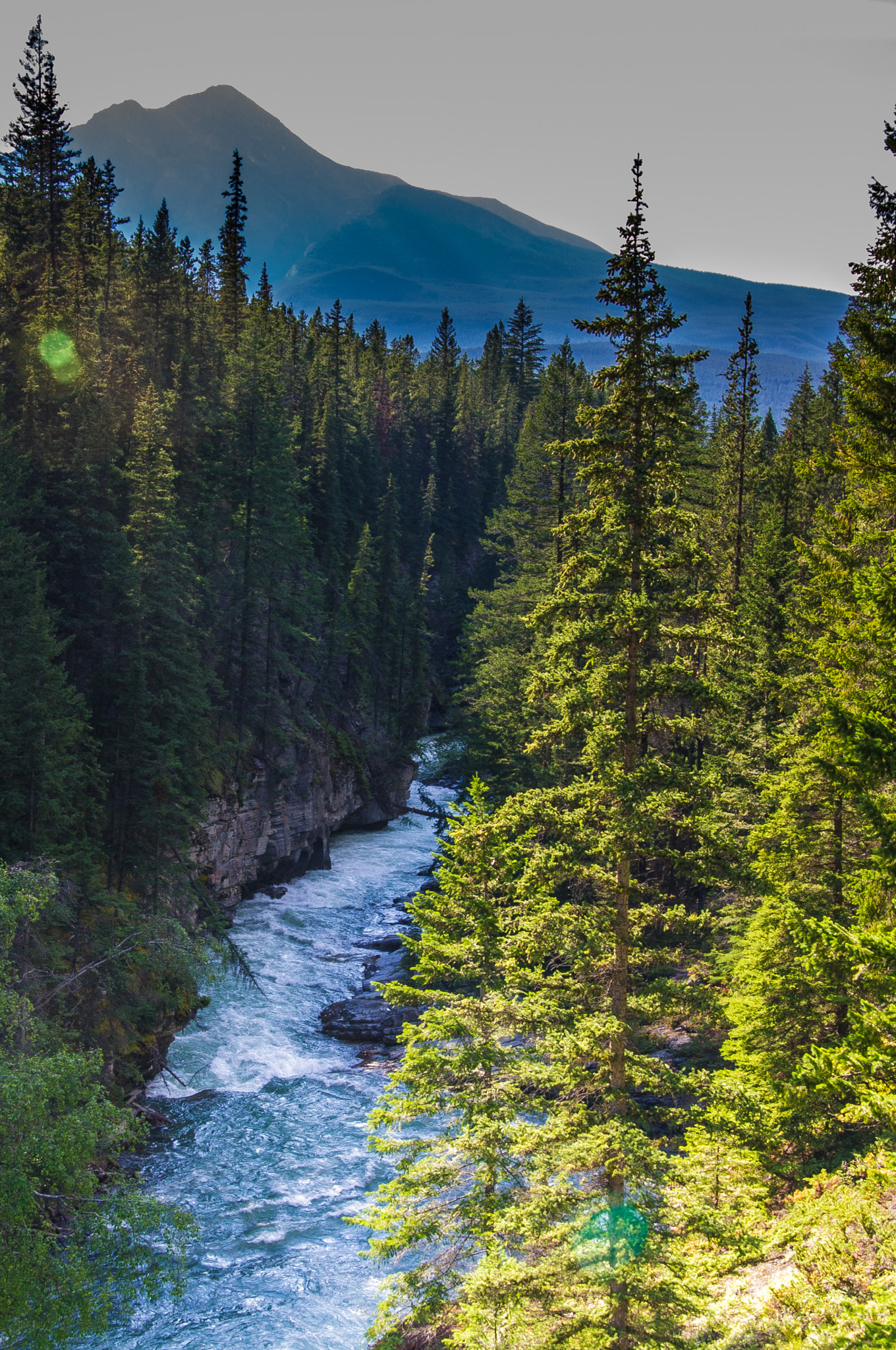 Pentax K-x + Tamron AF 28-75mm F2.8 XR Di LD Aspherical (IF) sample photo. Athabasca river photography