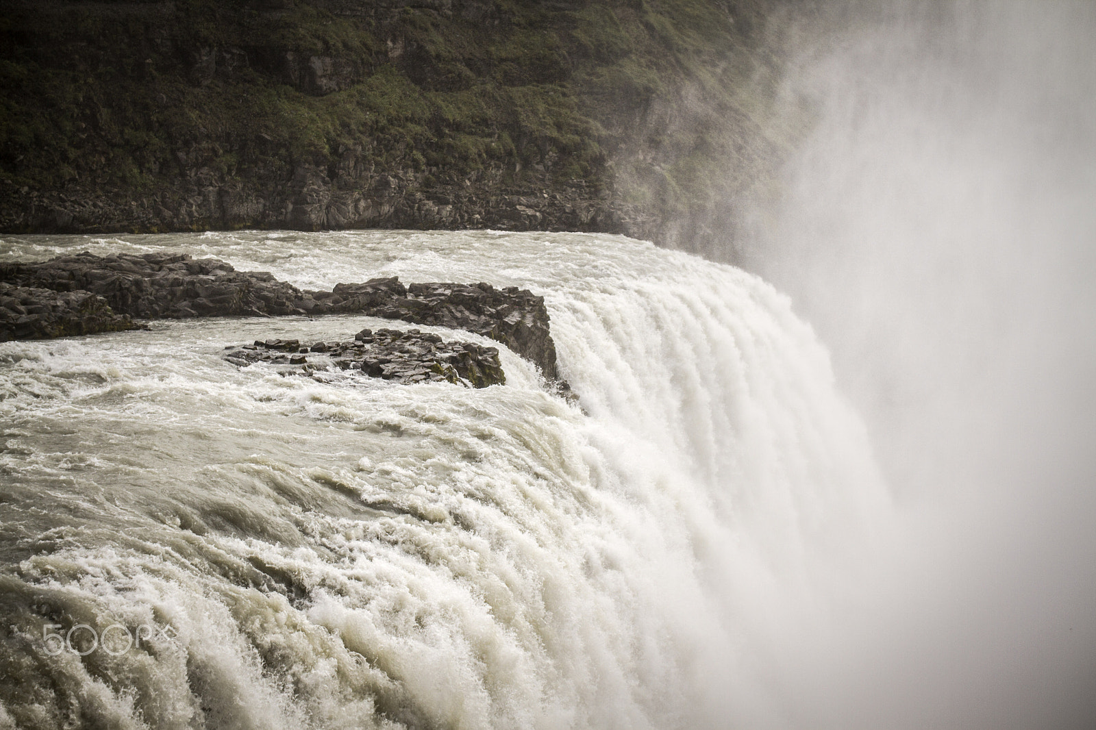 Sigma 18-50mm F2.8-4.5 DC OS HSM sample photo. Dettifoss waterfall photography