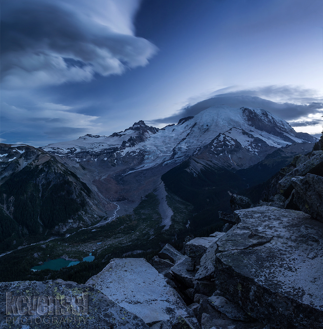 Pentax K-5 II sample photo. Glacier overlook pano photography