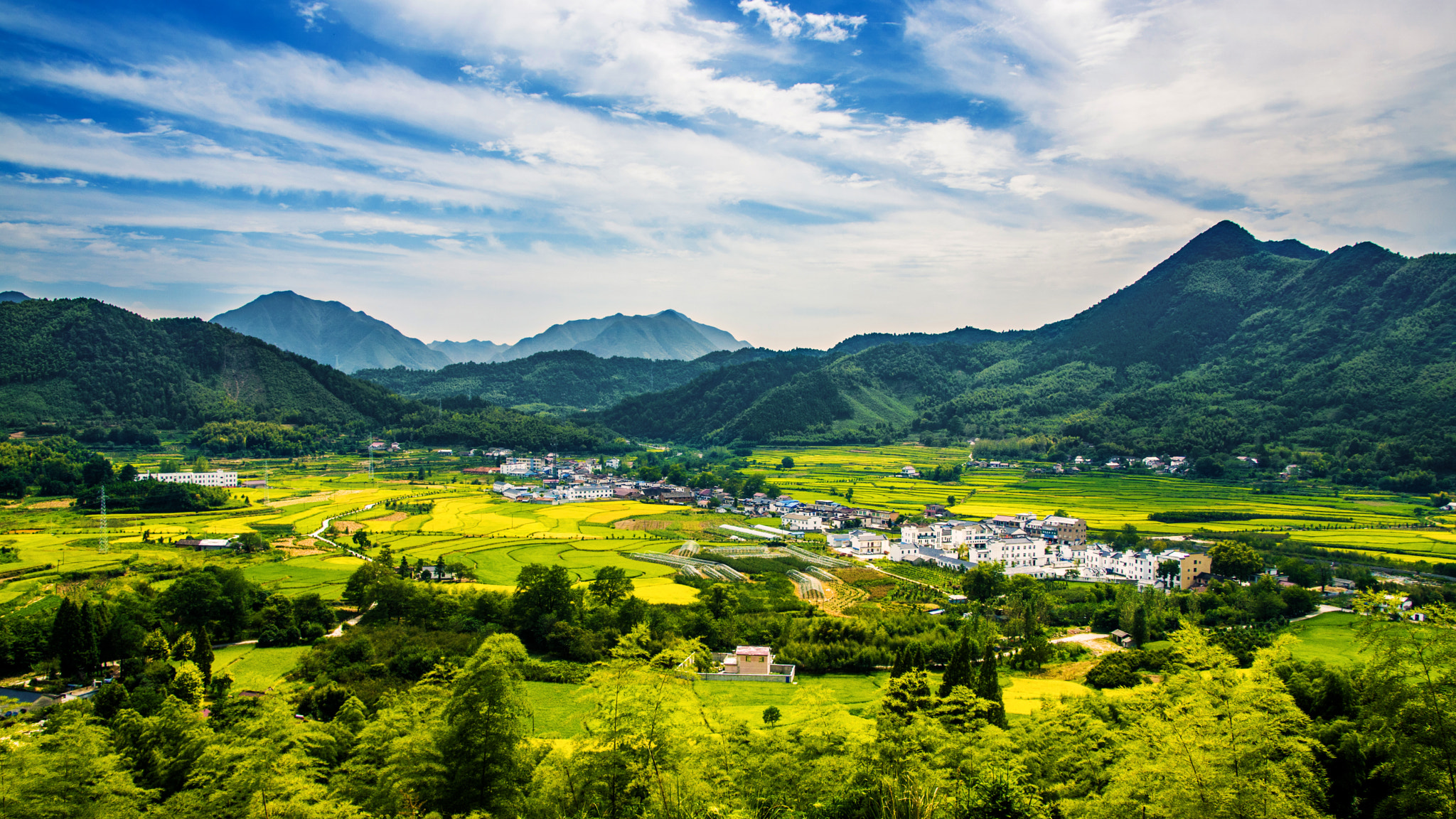 Sony ILCA-77M2 + 17-50mm F2.8 sample photo. Country view of south china photography