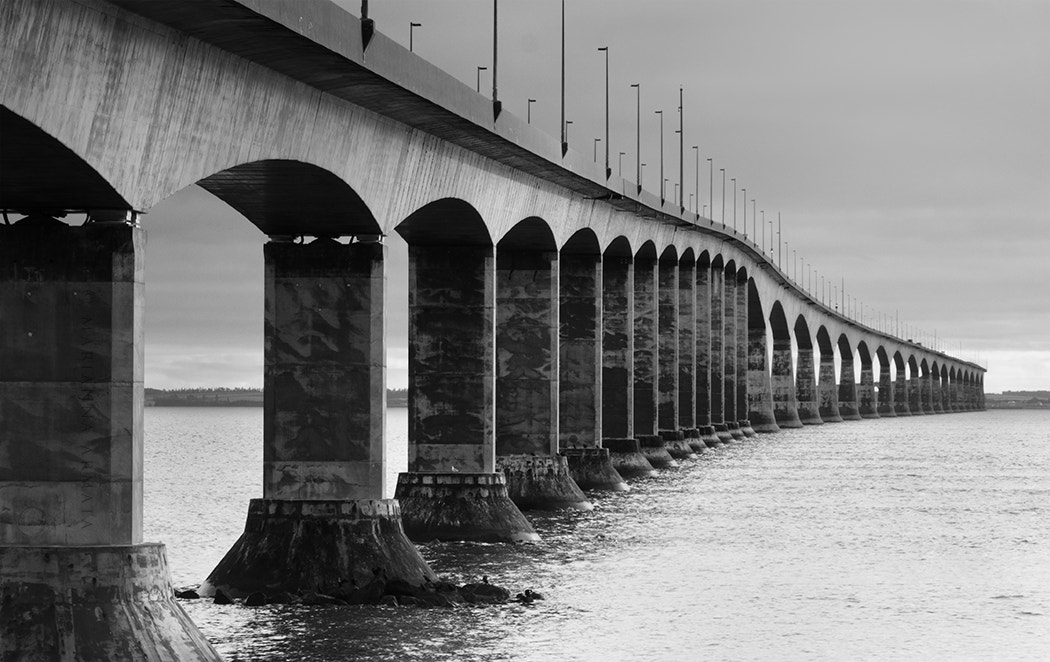 Panasonic Lumix DMC-GH4 sample photo. Confederation bridge photography