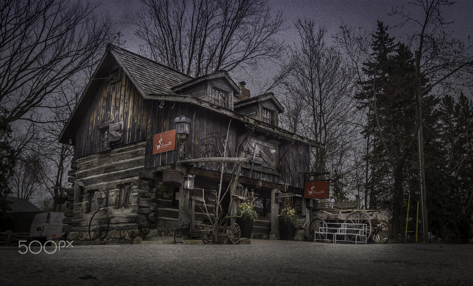 Tamron 18-270mm F3.5-6.3 Di II PZD sample photo. Vintage house photography