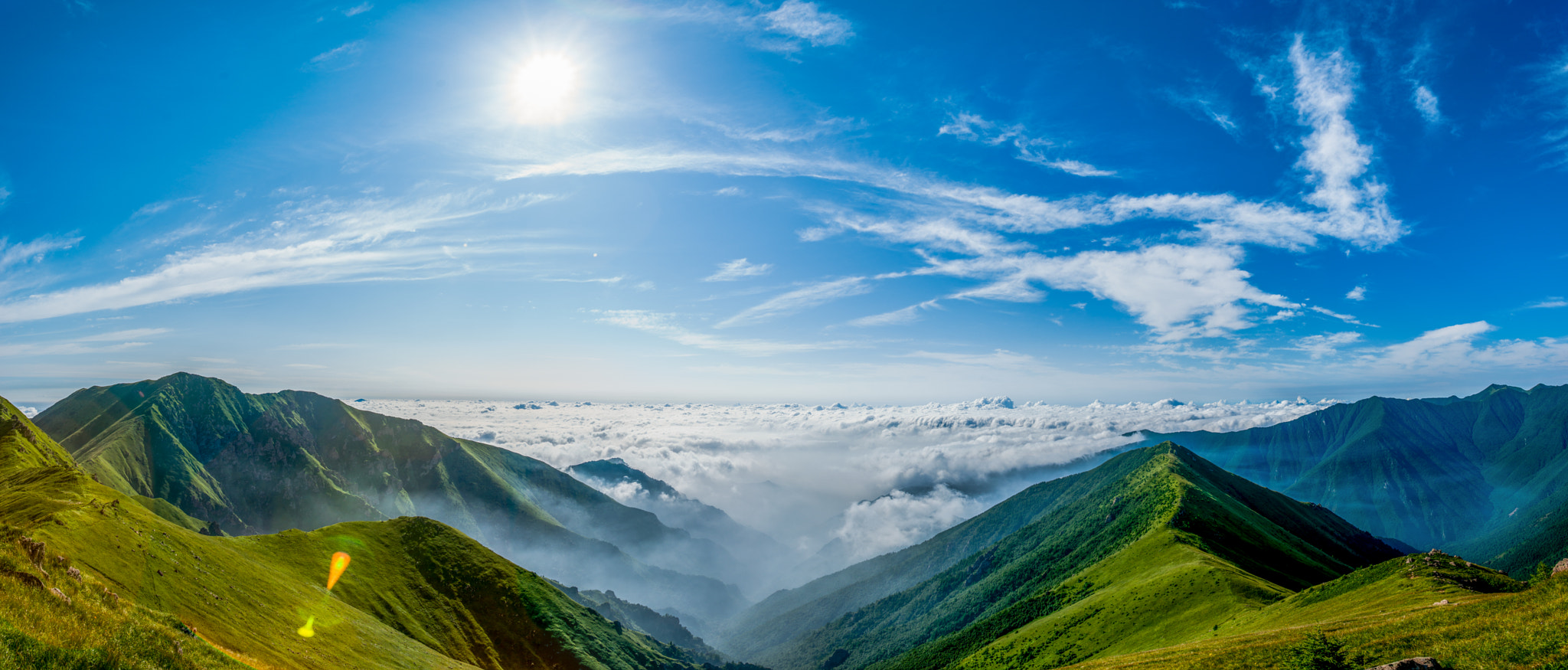 Sony Alpha DSLR-A900 sample photo. 小五台 seas of clouds photography