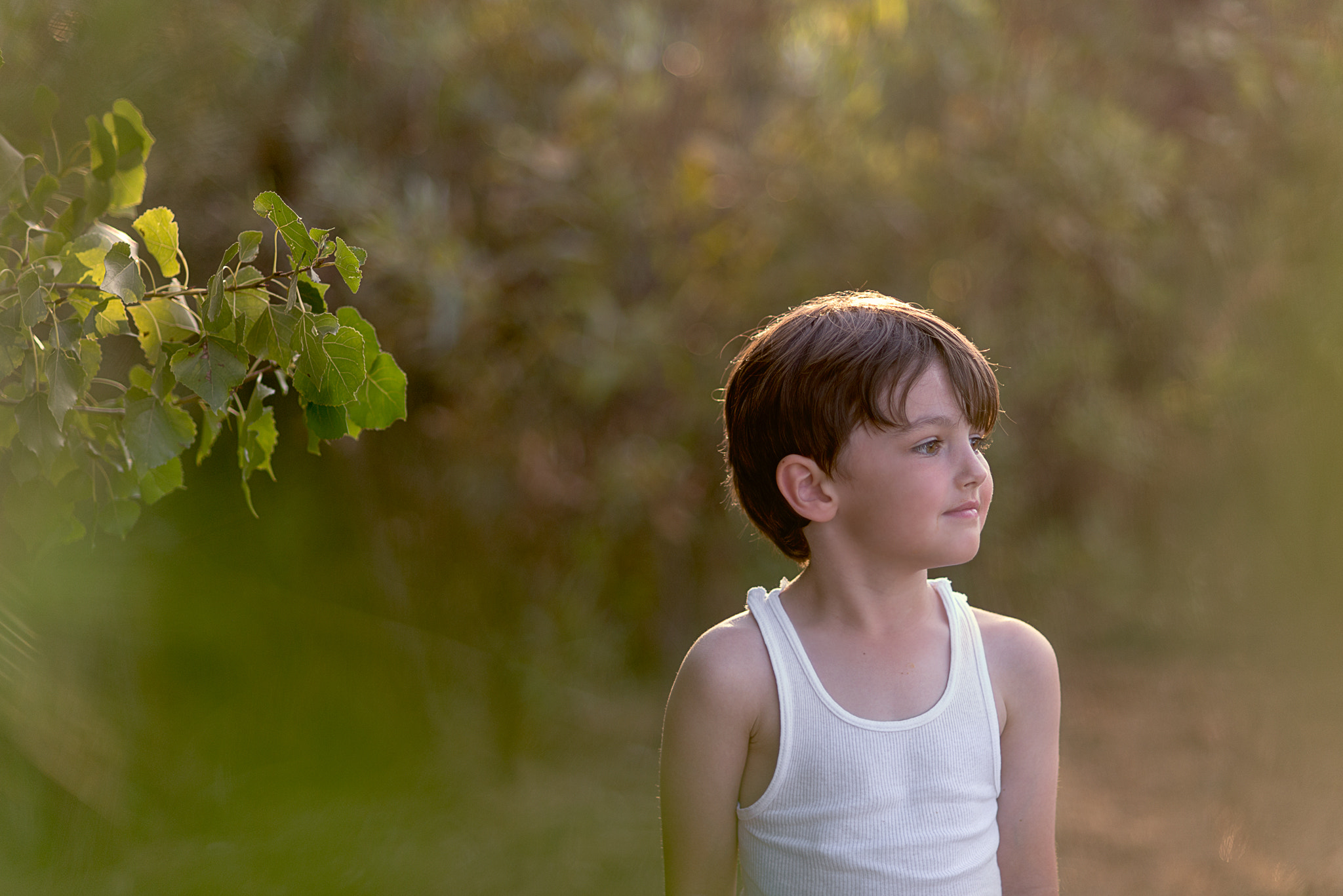 Nikon D600 + AF Nikkor 85mm f/1.8 sample photo. Summer boy photography