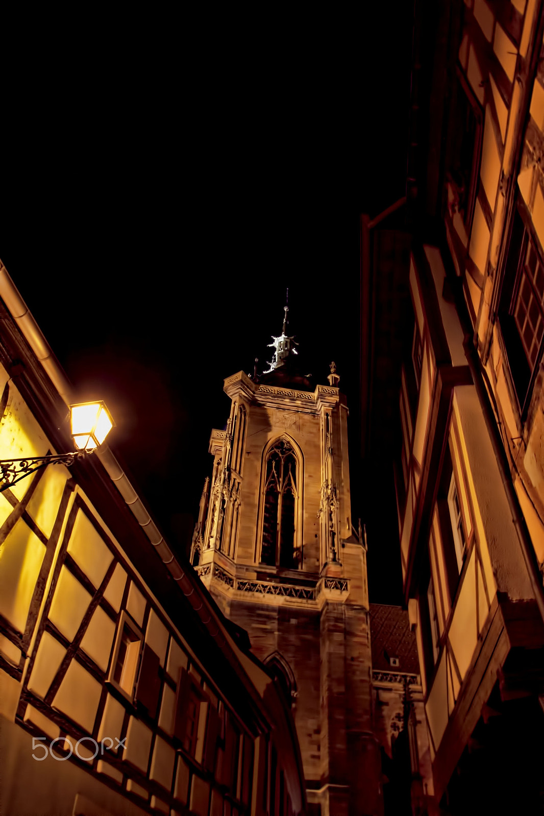 Canon EOS 500D (EOS Rebel T1i / EOS Kiss X3) sample photo. Colmar by night photography