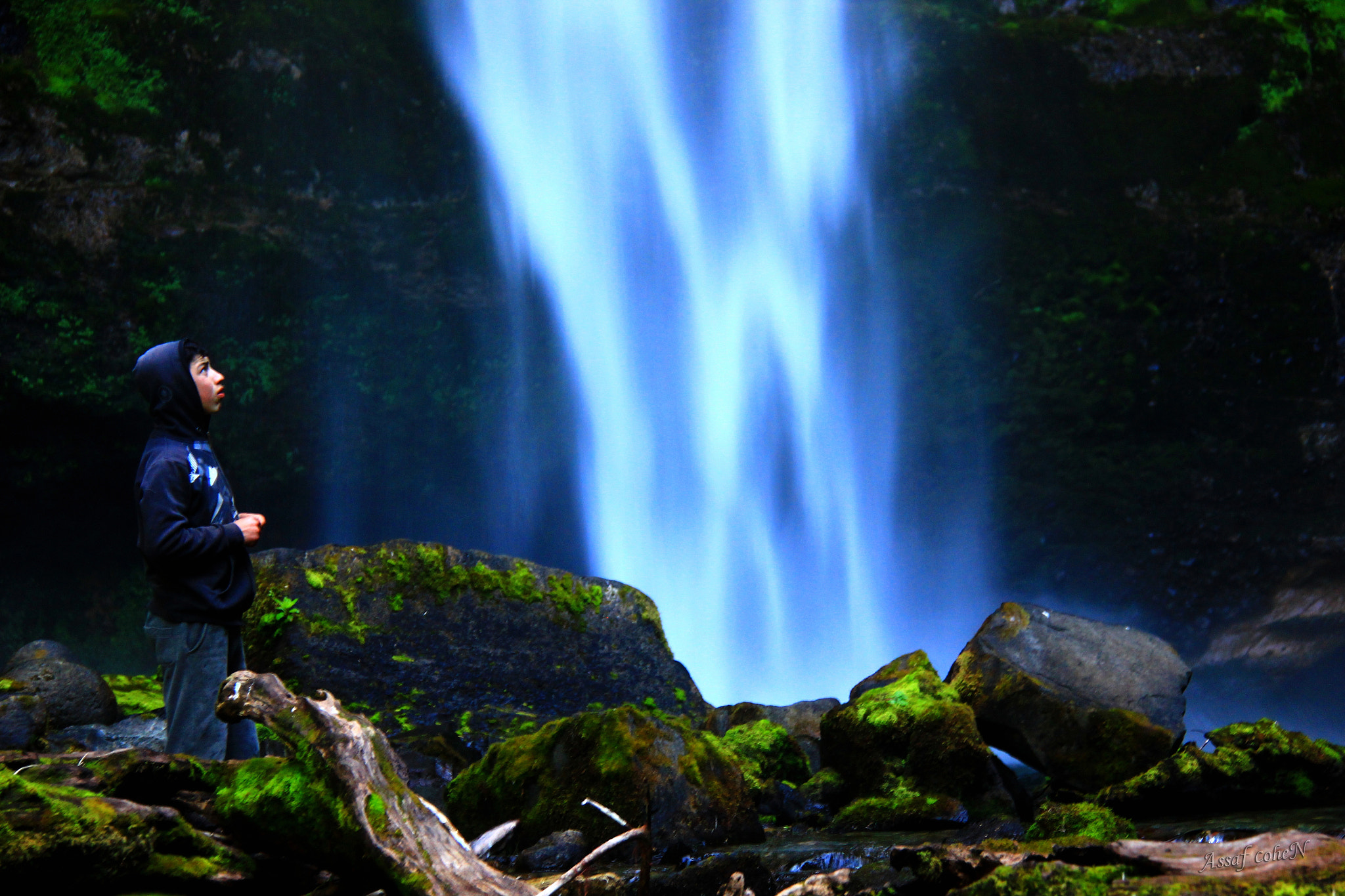 Canon EOS 550D (EOS Rebel T2i / EOS Kiss X4) sample photo. The hidden waterfall photography