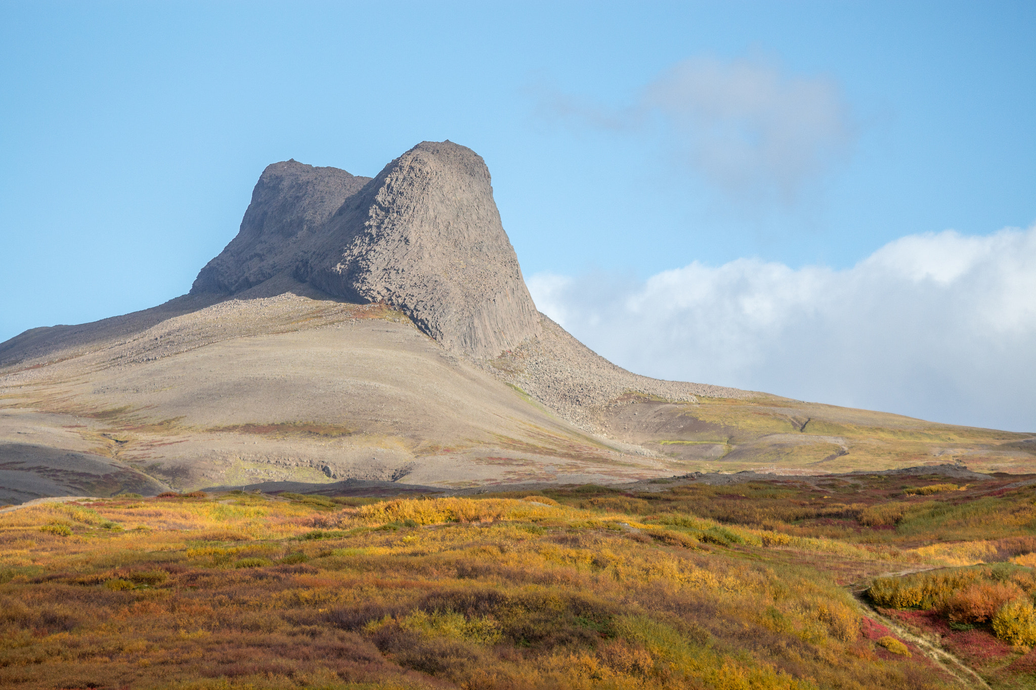 Sigma 70-200mm F2.8 EX DG OS HSM sample photo. Vaðalfjöll photography