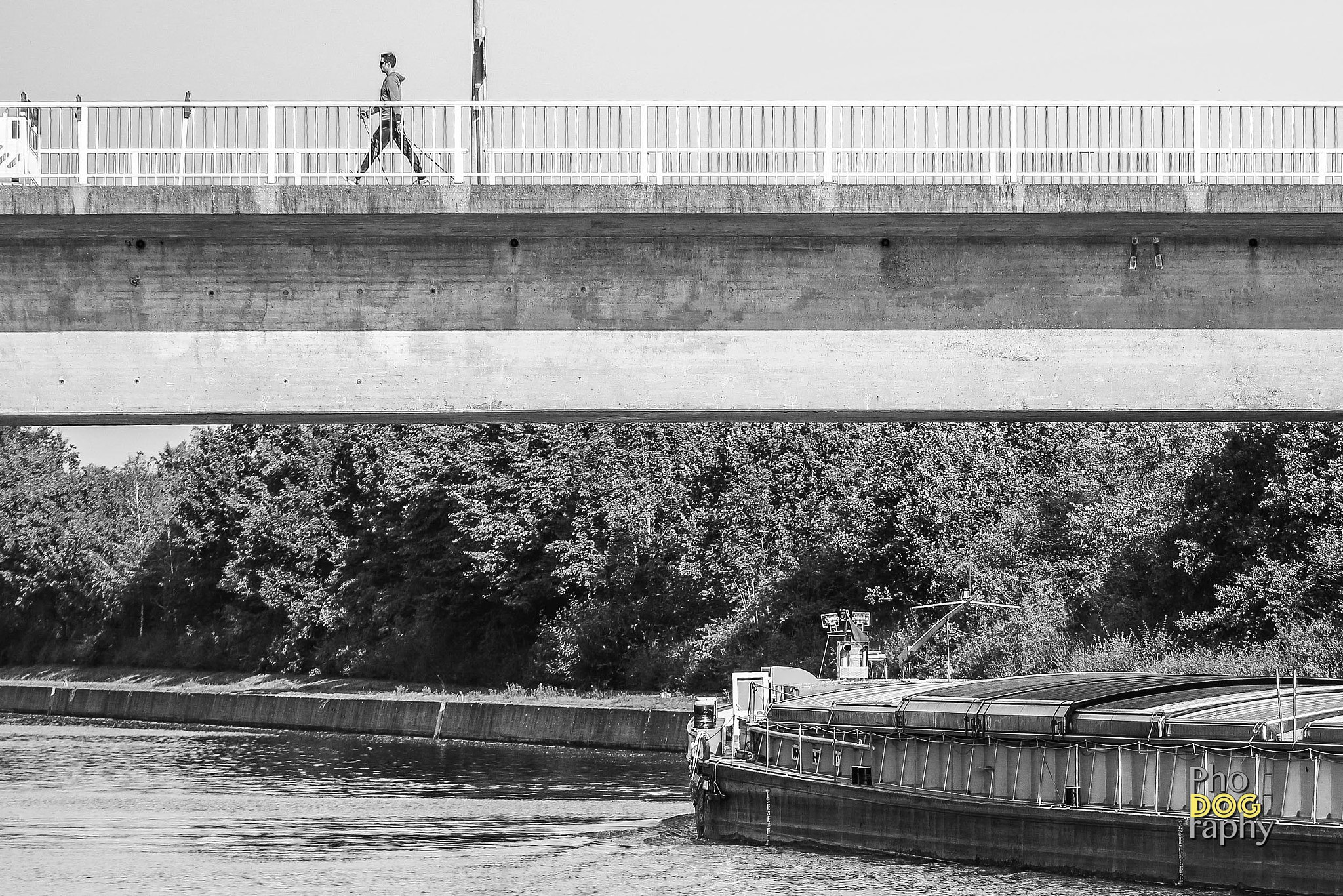 Sigma 105mm F2.8 EX DG OS HSM sample photo. Walk & boat photography