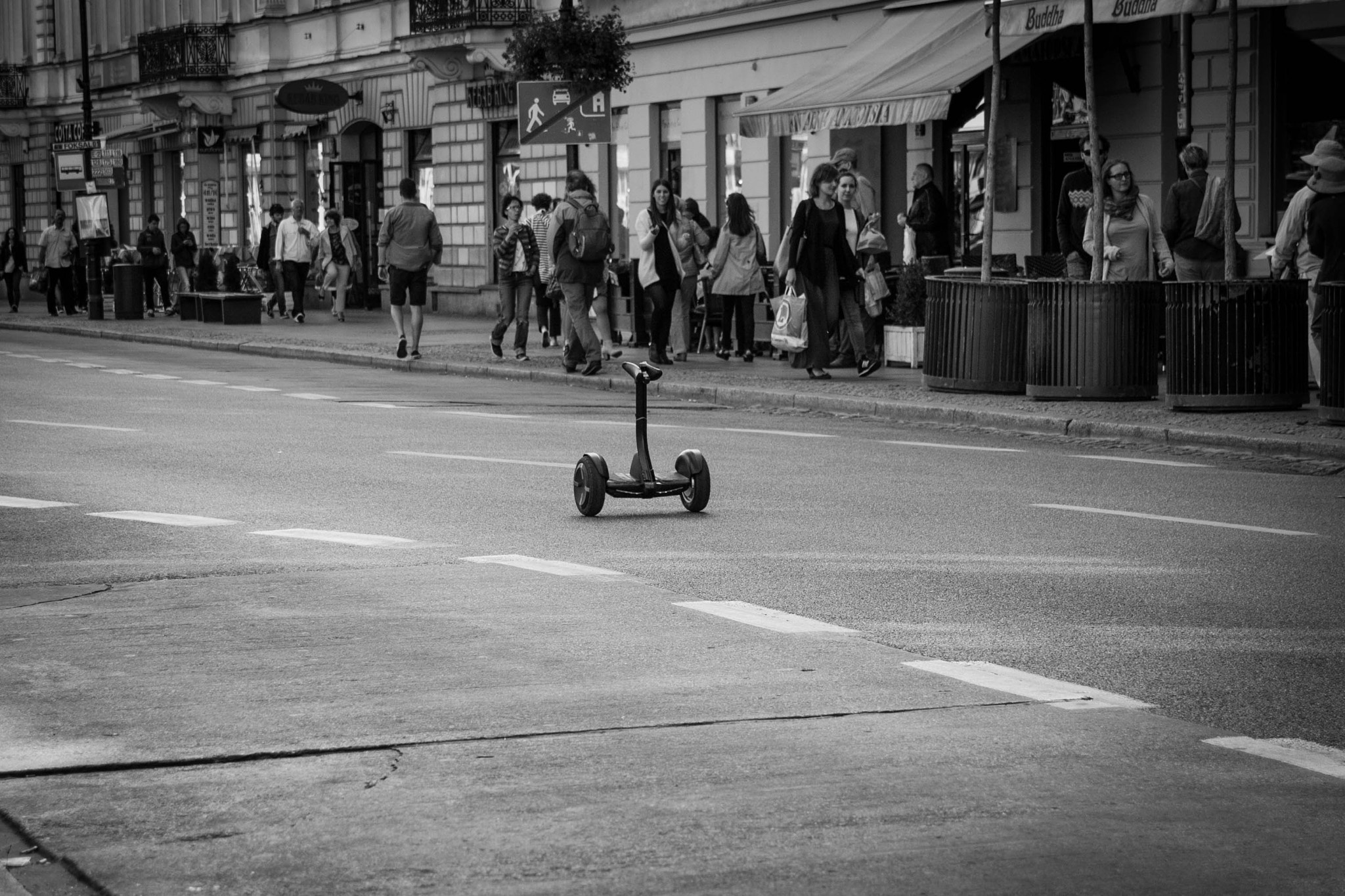 Tamron SP AF 17-50mm F2.8 XR Di II LD Aspherical (IF) sample photo. Abandoned segway photography