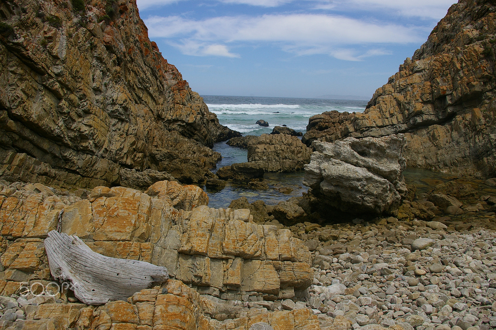 Pentax *ist DL2 sample photo. Keurbooms rocky coast photography