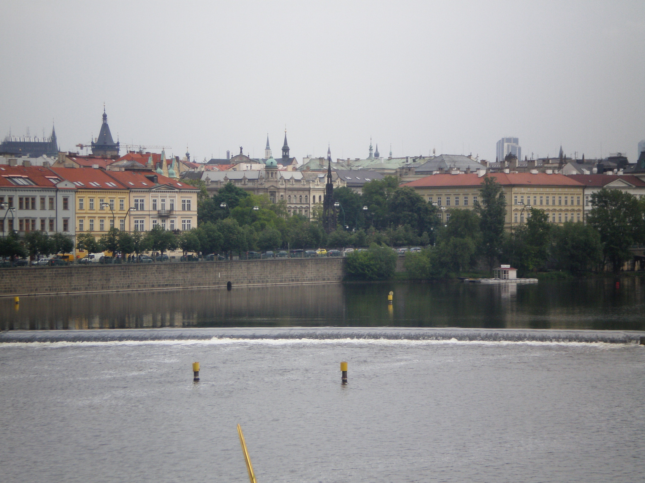 Olympus FE230/X790 sample photo. Vltava river photography