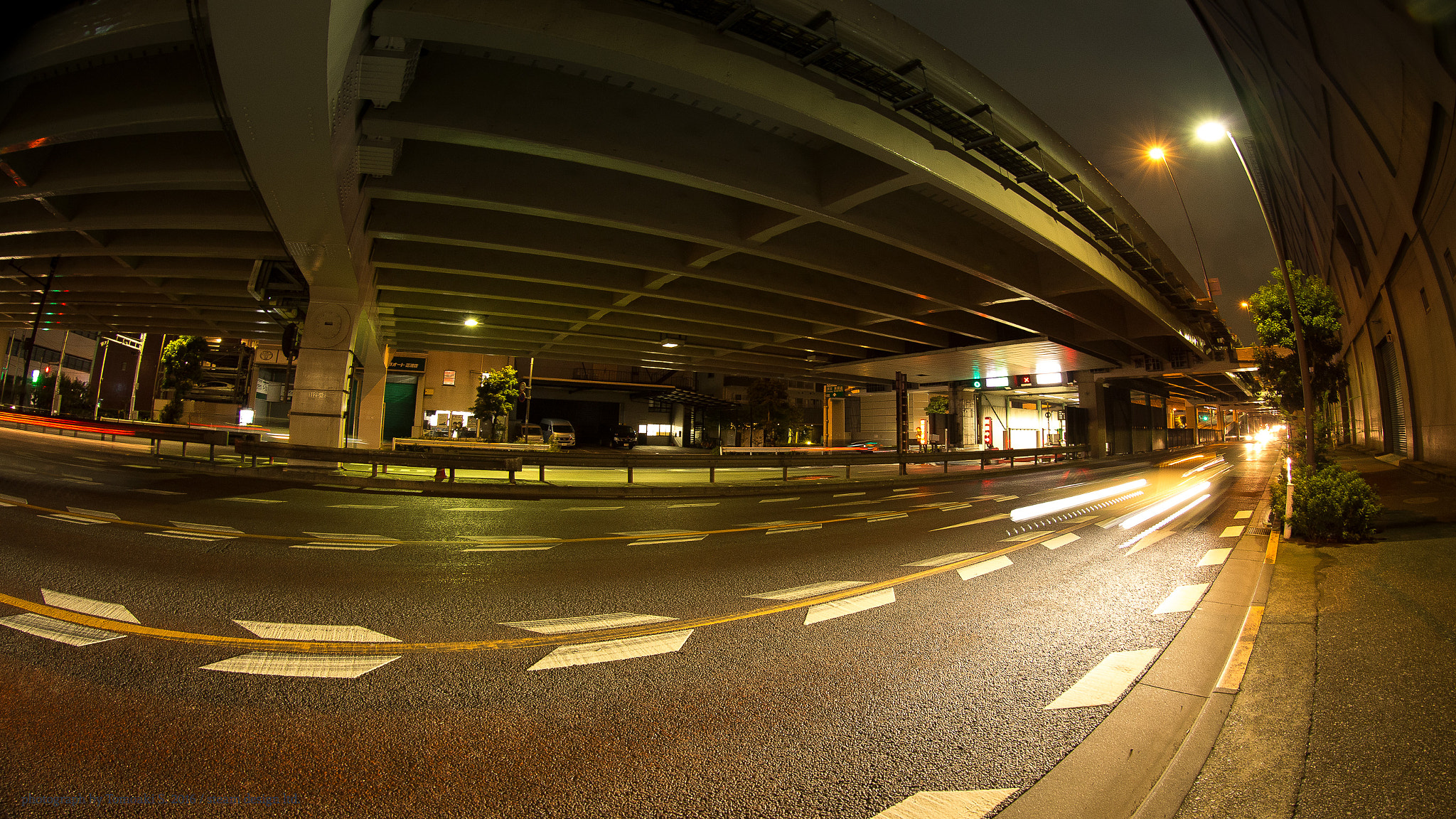 Canon EF 8-15mm F4L Fisheye USM sample photo. Into the highway photography