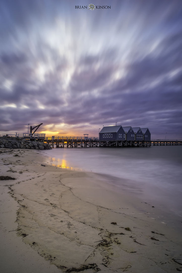 21mm F2.8 sample photo. 30 seconds of sunset photography