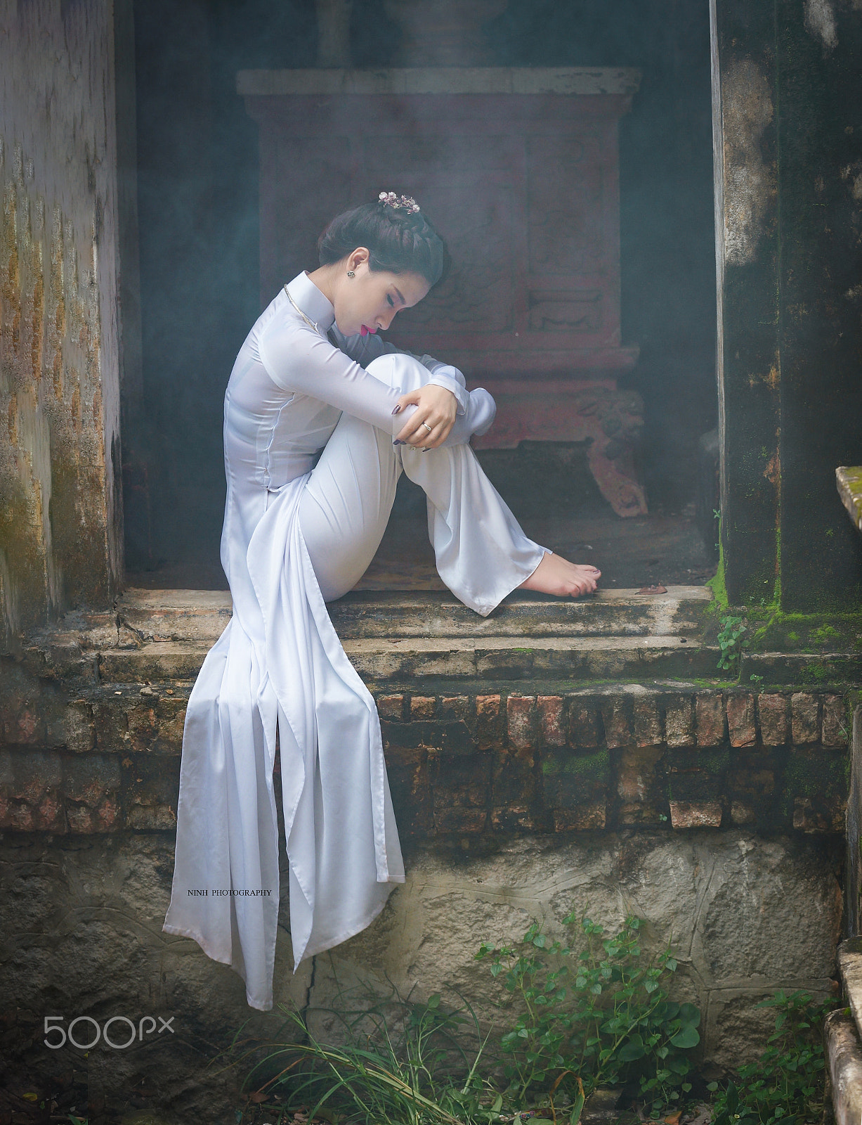 Sony a99 II sample photo. 10 ao dai viet nam photography