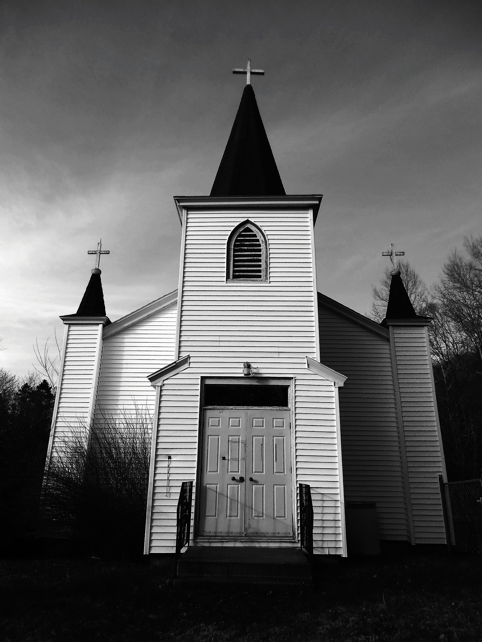 Fujifilm FinePix JZ200/JZ210 sample photo. Slat board church photography