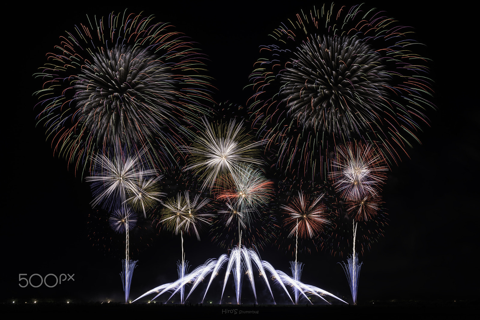 Nikon D810 + Sigma 50mm F1.4 EX DG HSM sample photo. Happy fireworks photography