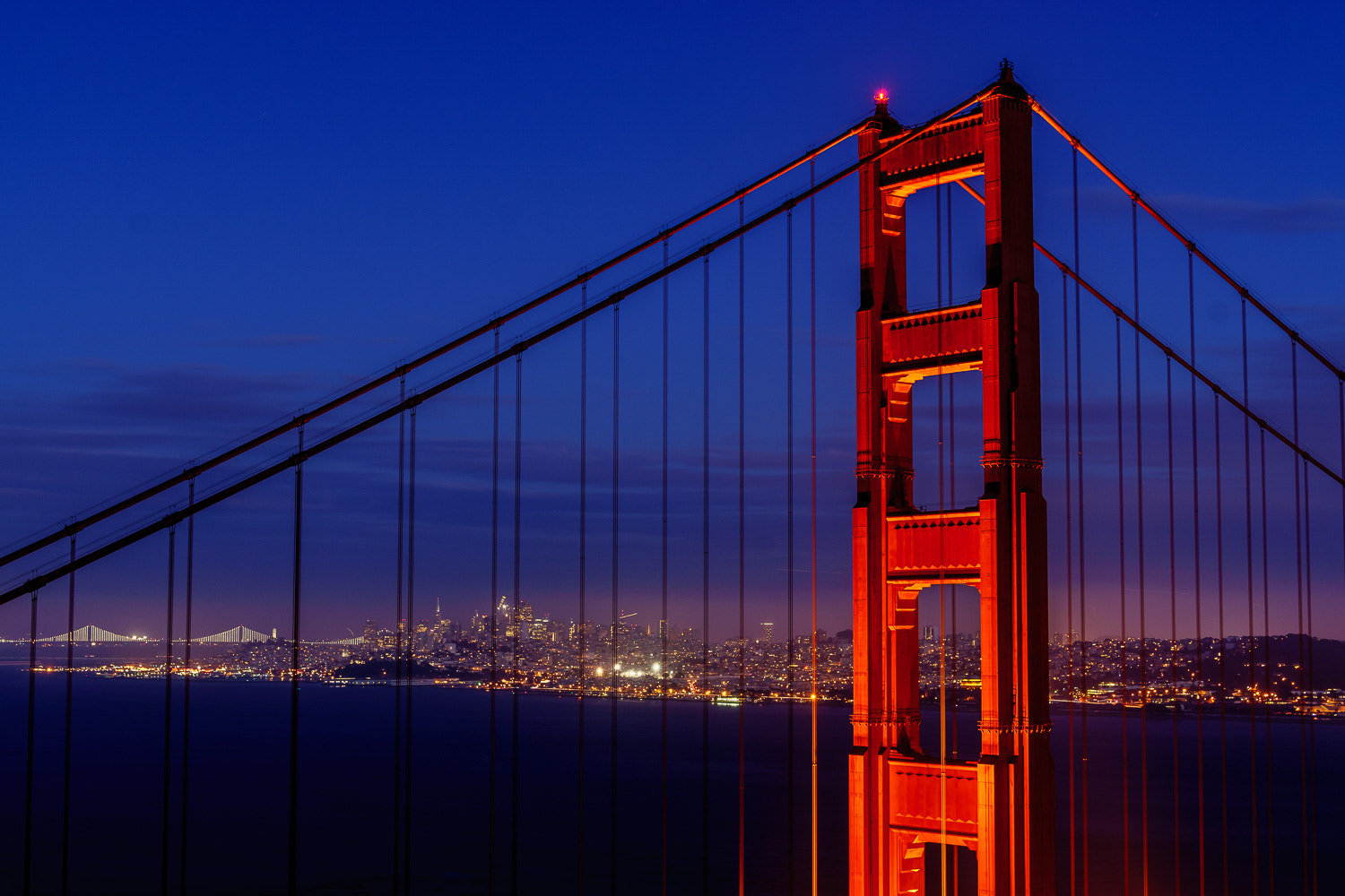 Sony ILCA-77M2 + Sigma 17-70mm F2.8-4.5 (D) sample photo. Golden gate bridge and san francisco skyline photography