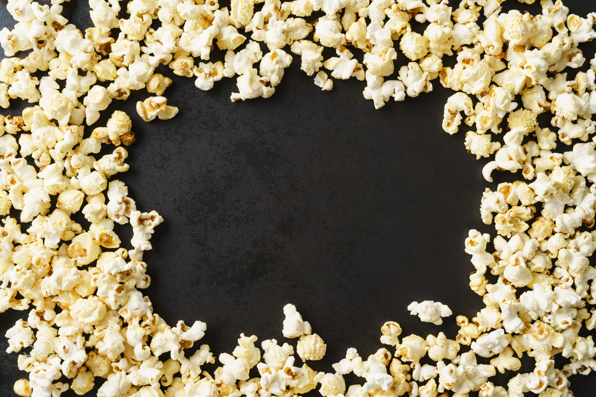 Frame of popcorn