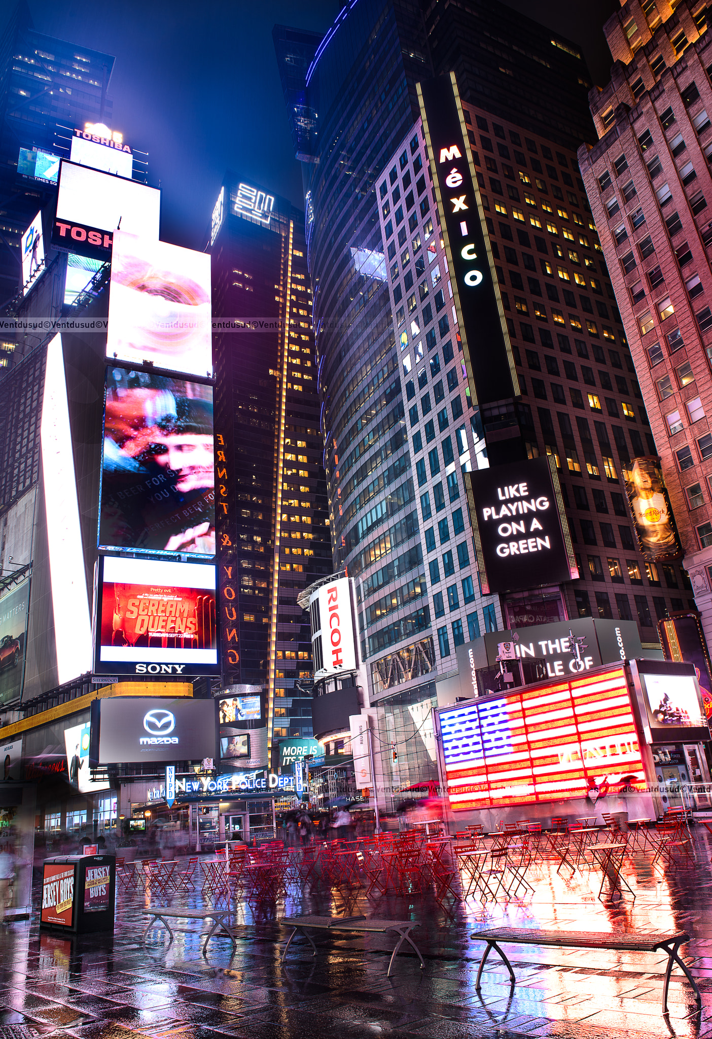 In the heart of New-York