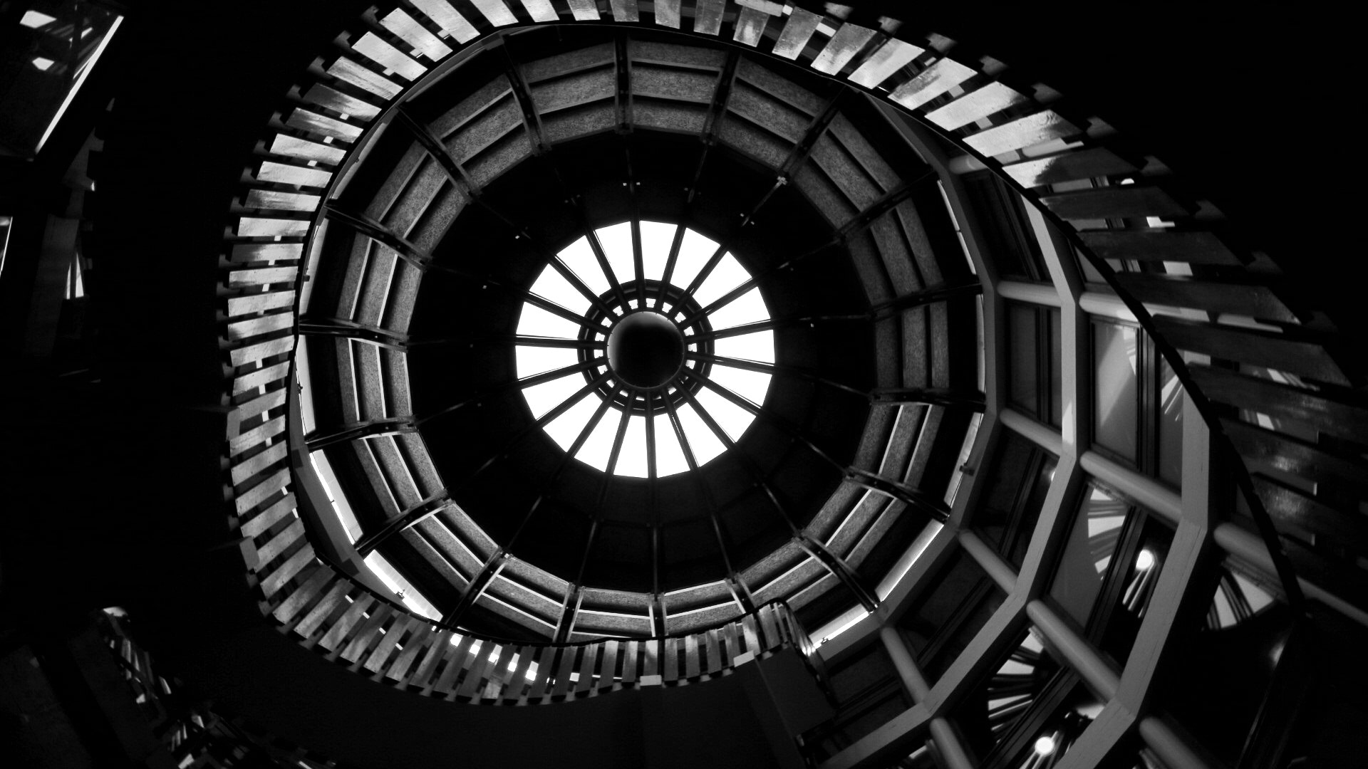 Canon EF-M 15-45mm F3.5-6.3 IS STM sample photo. Spiral stairs, birmingham photography