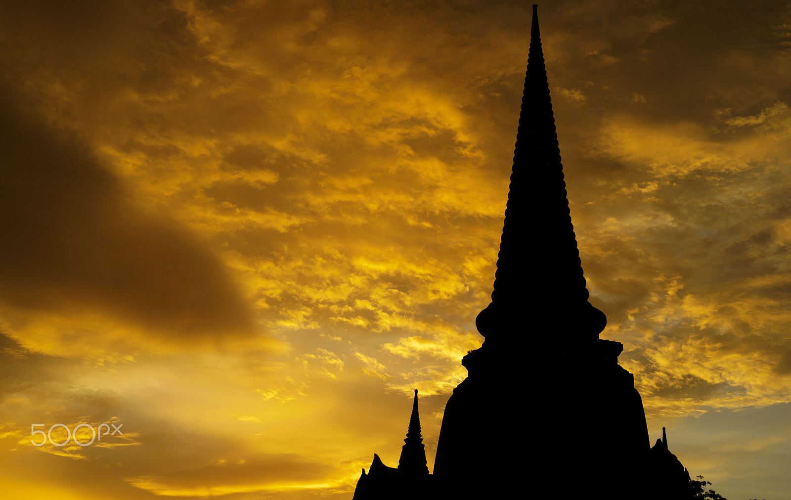 Sony a7R + Minolta AF 50mm F1.7 sample photo. Sunset in ayutthaya 3 photography