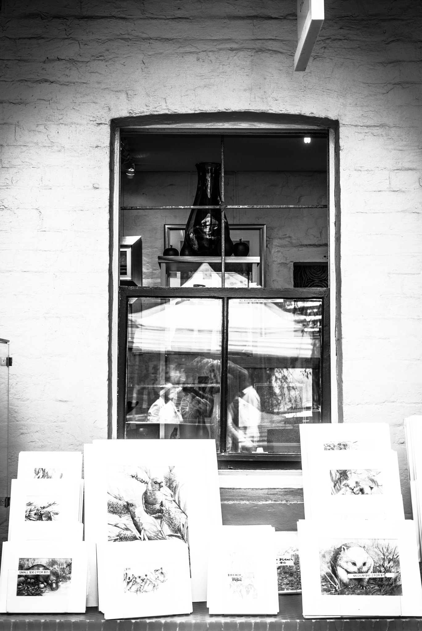 Leica Summilux-M 50mm F1.4 ASPH sample photo. Window and paintings photography