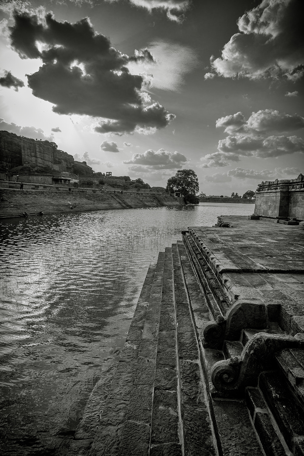 Nikon D800 + Nikon AF Nikkor 20mm F2.8D sample photo. Badami : 1500 years old temple complex photography