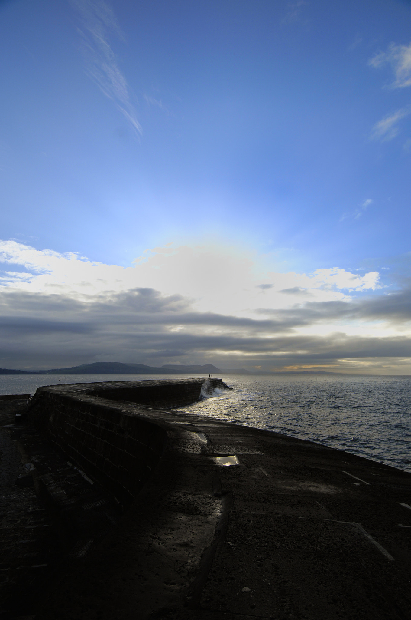 Nikon D2X sample photo. Lyme spring light photography