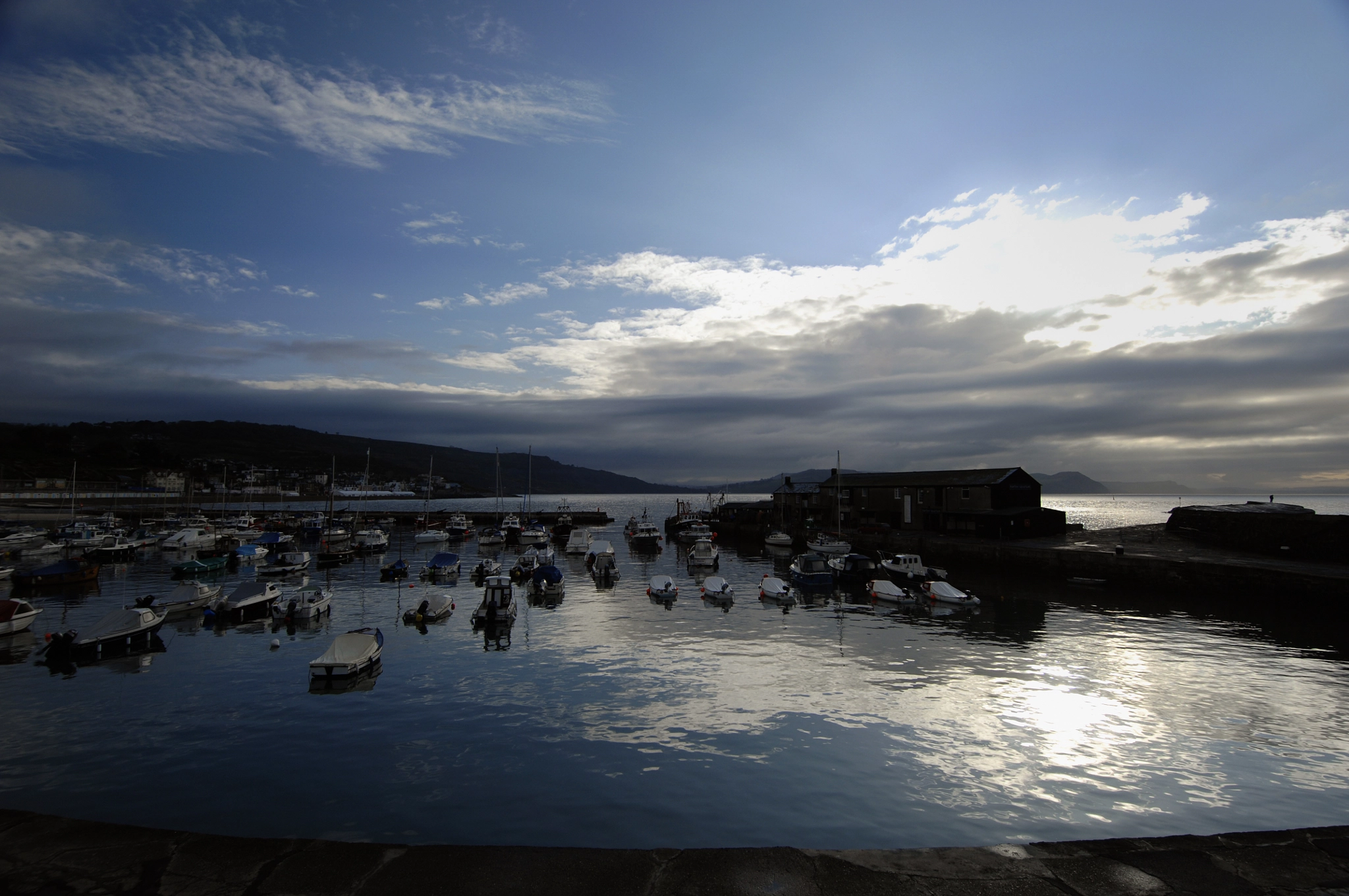 Nikon D2X sample photo. Lyme spring light photography