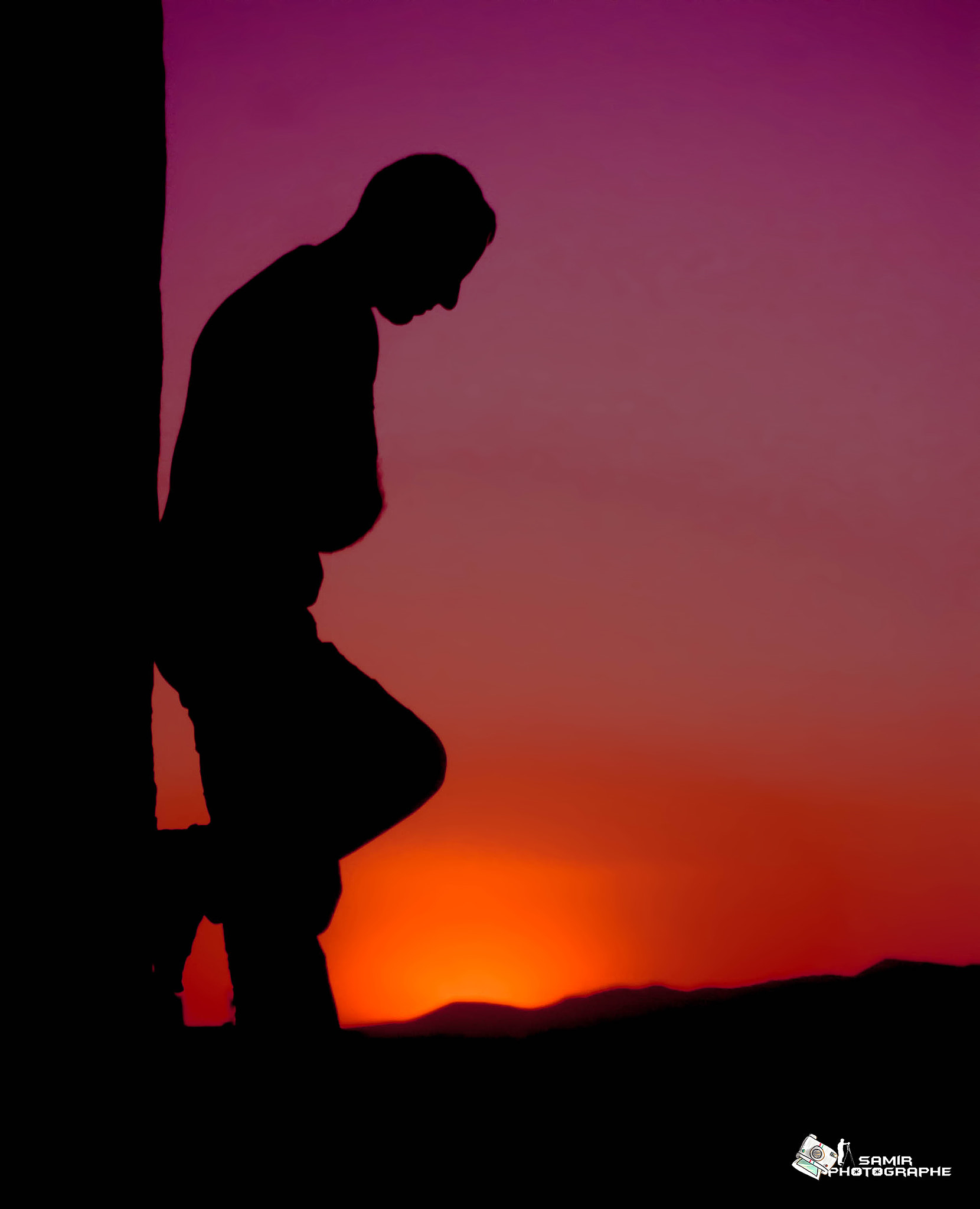 Nikon D200 sample photo. Silhouette photography