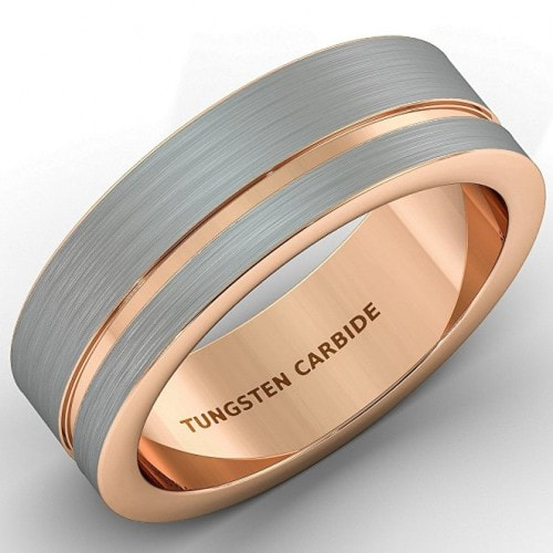 American tungsten rings