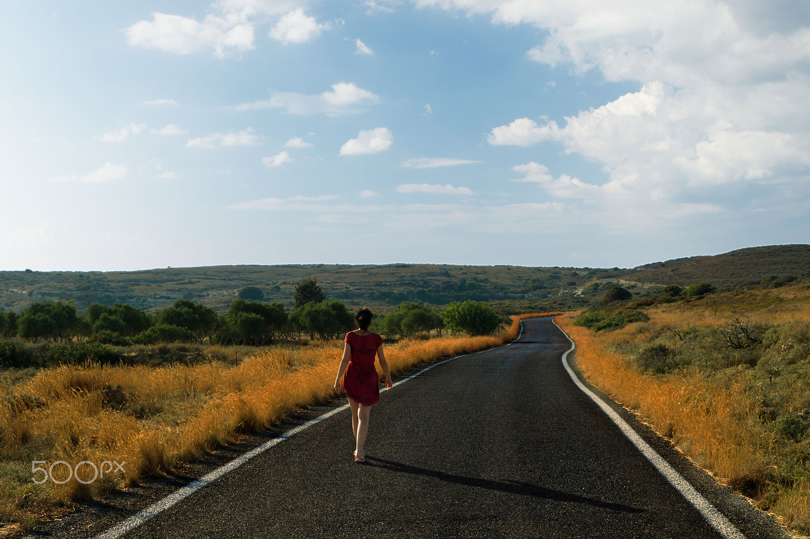 Tamron SP 24-70mm F2.8 Di VC USD sample photo. Lonely road photography