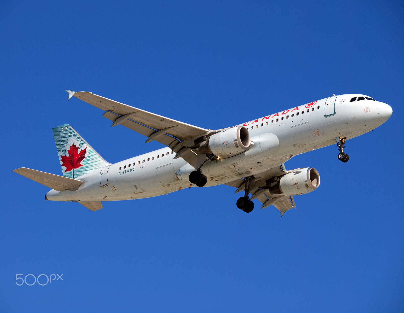 Olympus E-5 sample photo. Air canada airbus a320 photography
