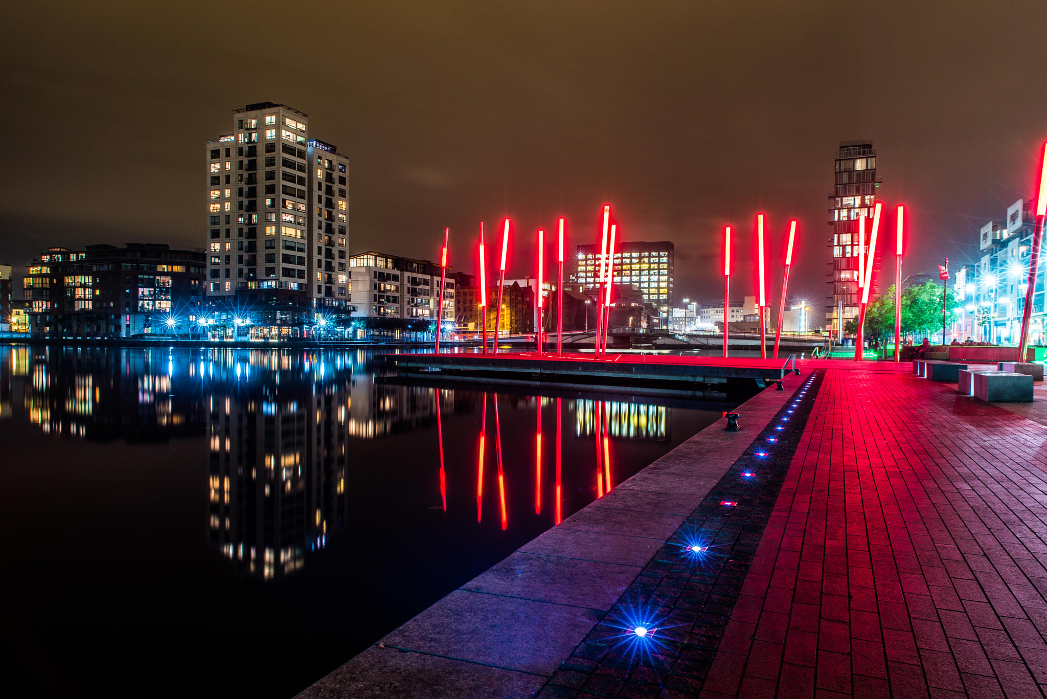 Nikon D750 + Sigma 24-70mm F2.8 EX DG Macro sample photo. Grand canal dock, dublin city, ireland photography