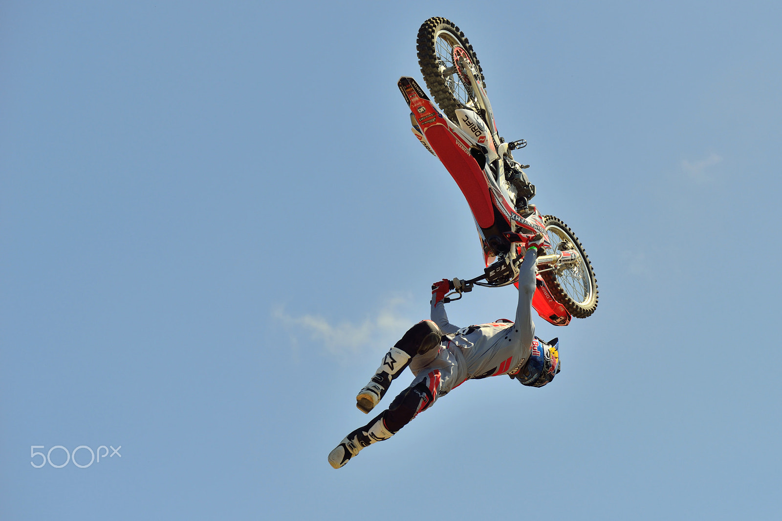 Tamron SP 70-200mm F2.8 Di VC USD sample photo. Freestyle motocross photography