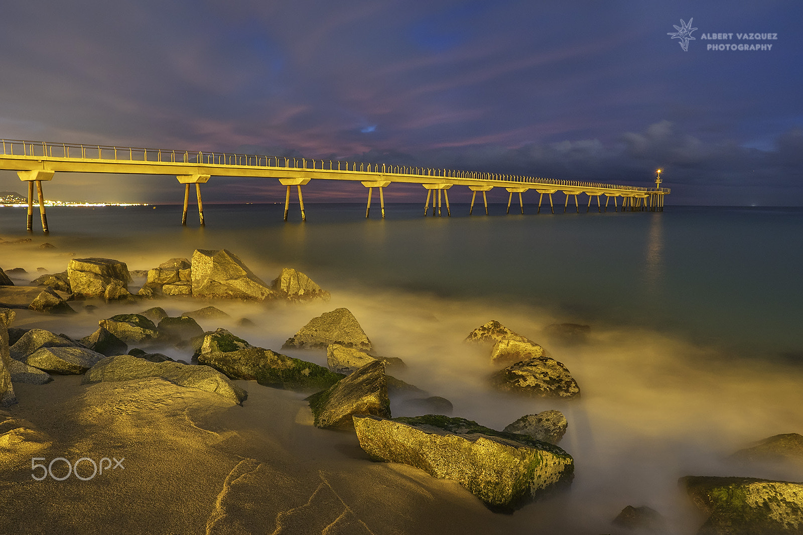 Olympus Zuiko Digital ED 12-60mm F2.8-4.0 SWD sample photo. Pont del petroli at night photography