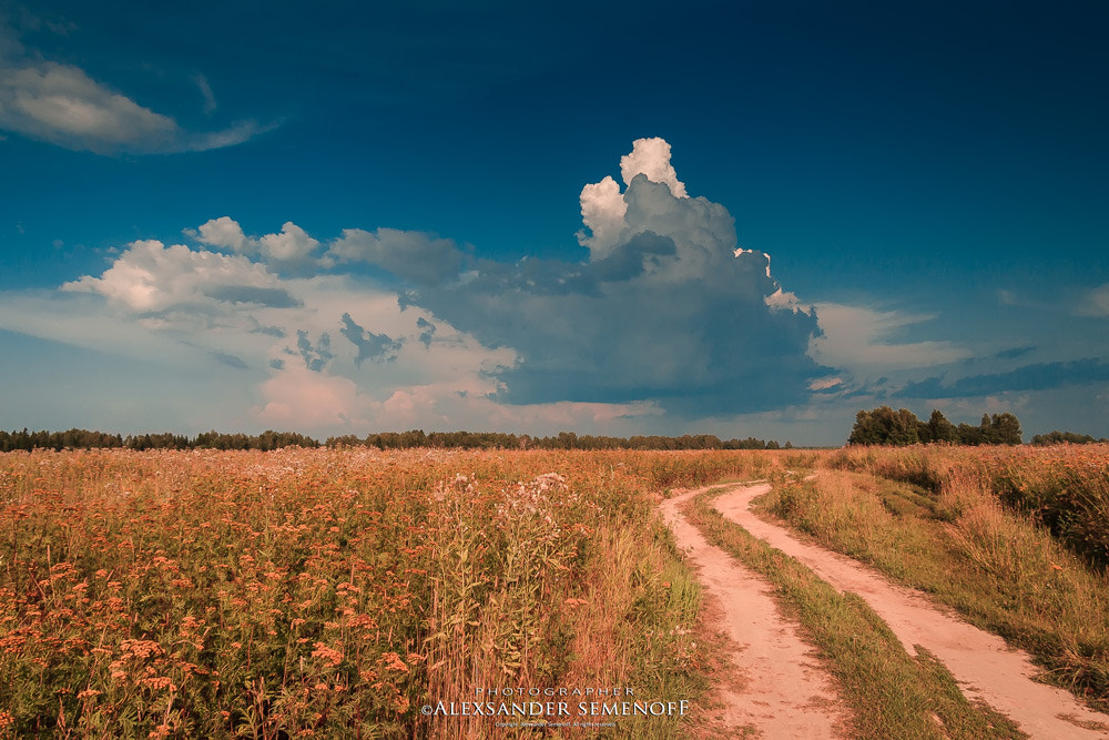 Canon EF-S 17-85mm F4-5.6 IS USM sample photo. Road to the storm photography