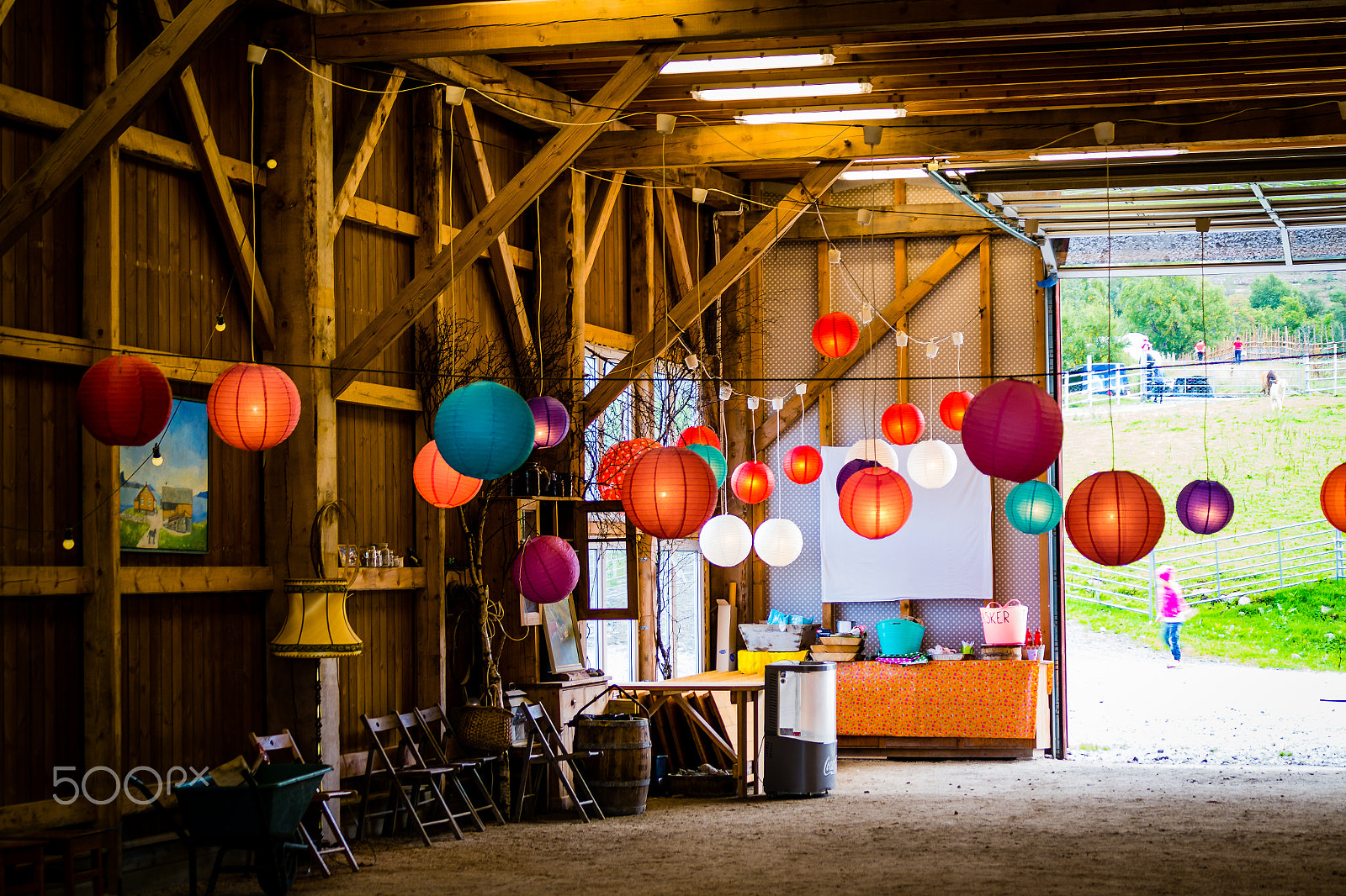 Samsung NX30 + Samsung NX 50-200mm F4-5.6 ED OIS sample photo. Colorful hangar! photography