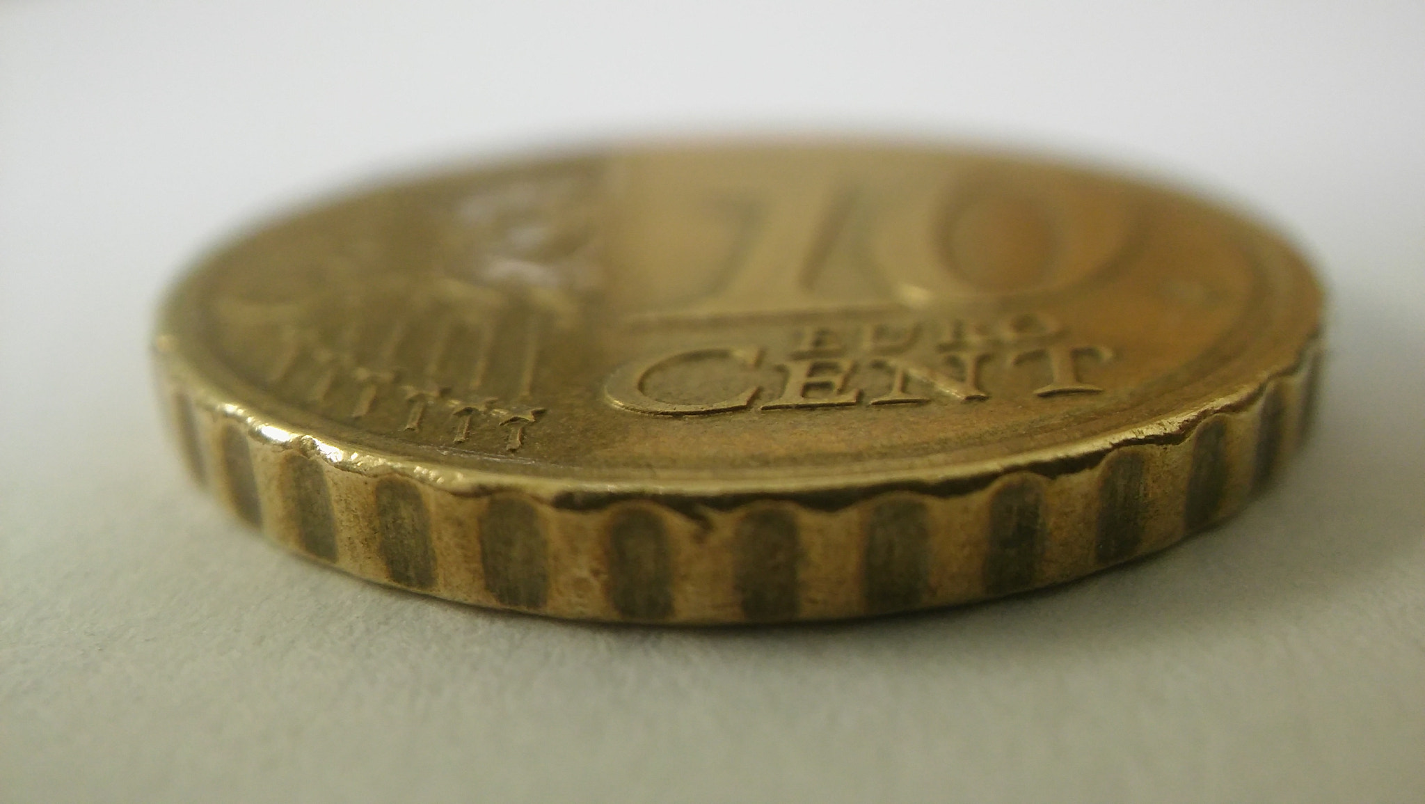 LG SPIRIT 4G LTE sample photo. Euro cents photography