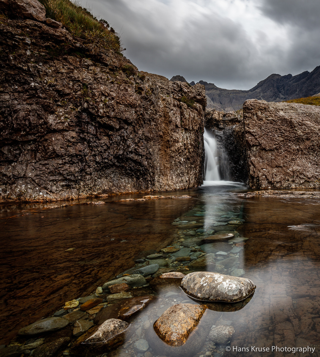 Canon EOS 5DS R + Canon EF 16-35mm F4L IS USM sample photo. Fairy pools waterfall photography