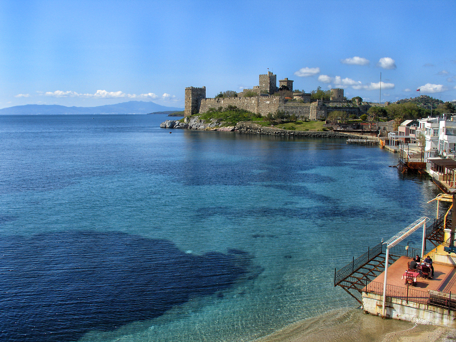 Sony DSC-V3 sample photo. Bodrum castle photography