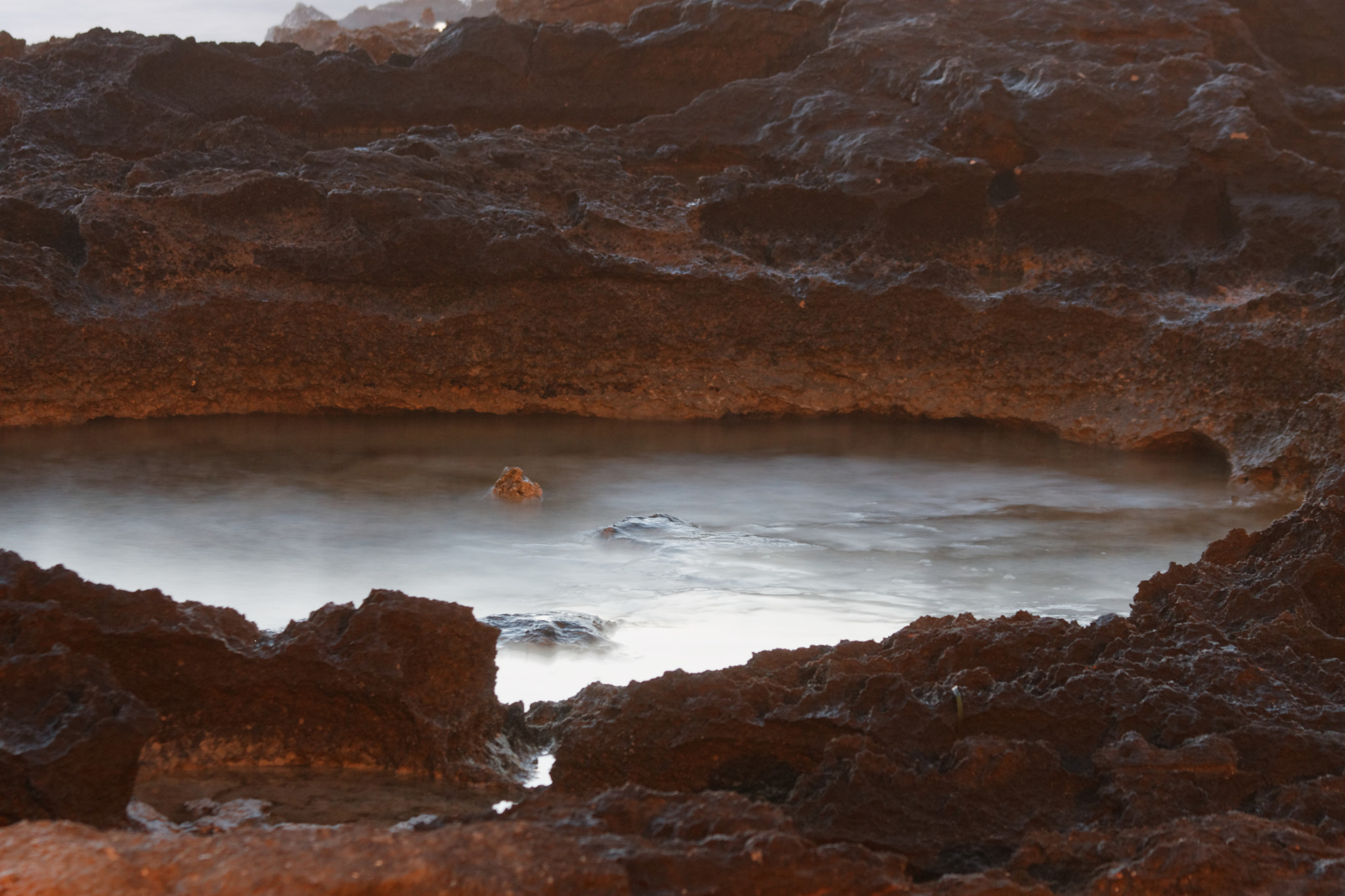 Canon EF 70-300mm F4-5.6 IS USM sample photo. Long exposure on water photography