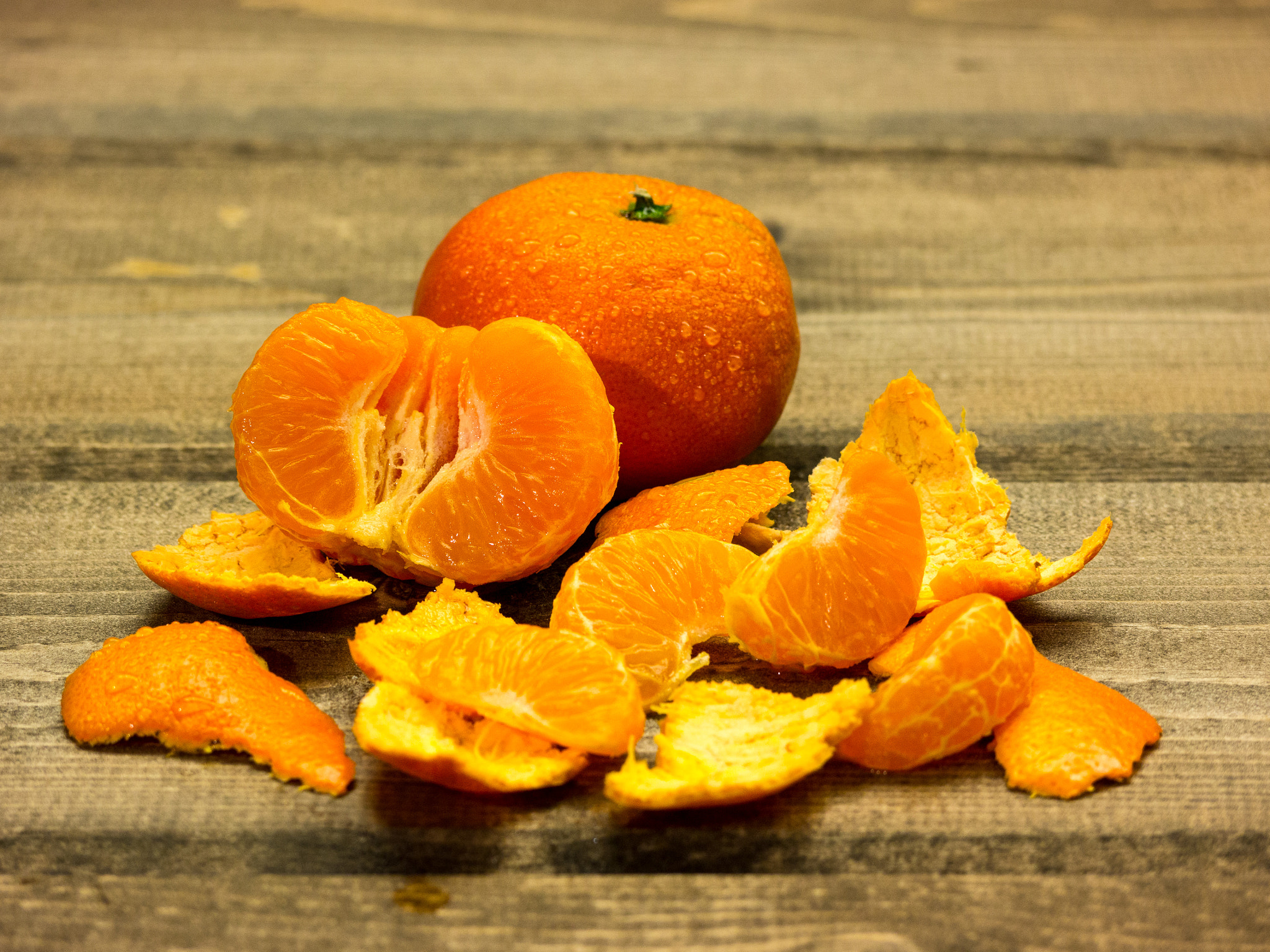 Panasonic Lumix G Vario 45-200mm F4-5.6 OIS sample photo. Tangerine photography