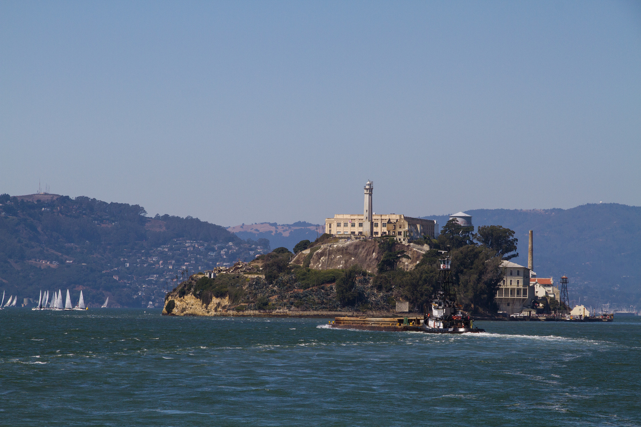 Canon EOS 7D + Tamron AF 18-270mm F3.5-6.3 Di II VC LD Aspherical (IF) MACRO sample photo. Alcatraz penitentiary (san francisco, ca) photography