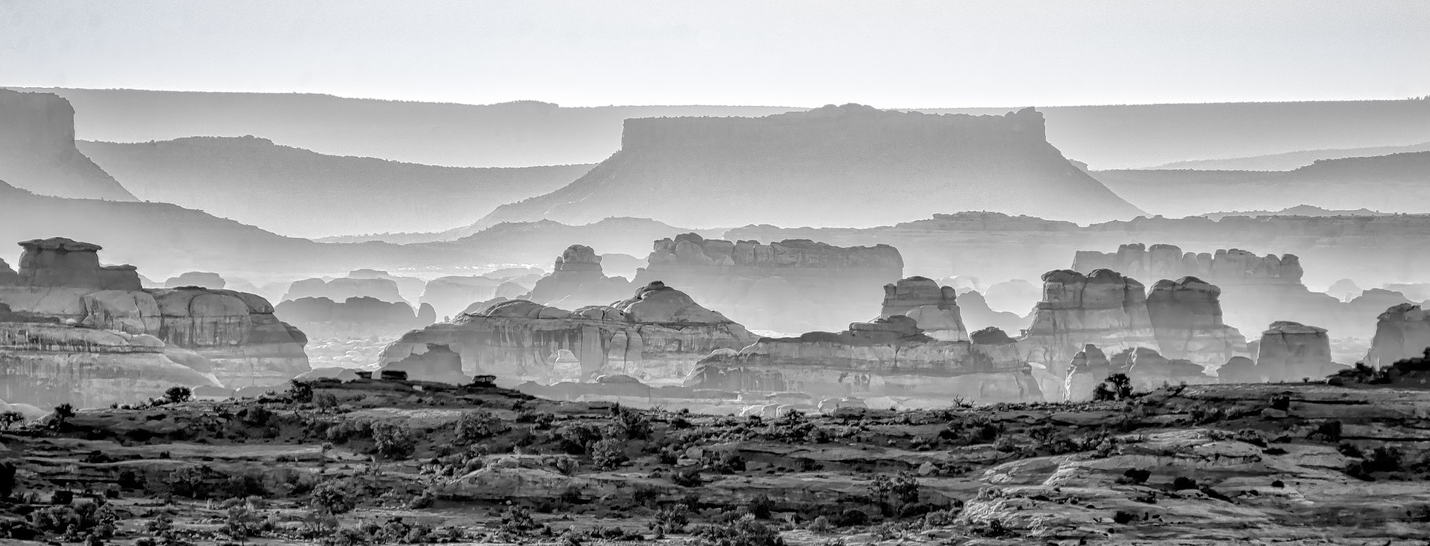 Nikon AF-S Nikkor 200-500mm F5.6E ED VR sample photo. Maze sunrise layers photography